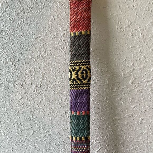 Colorful Woven Cotton Belt  - Picture 4 of 8